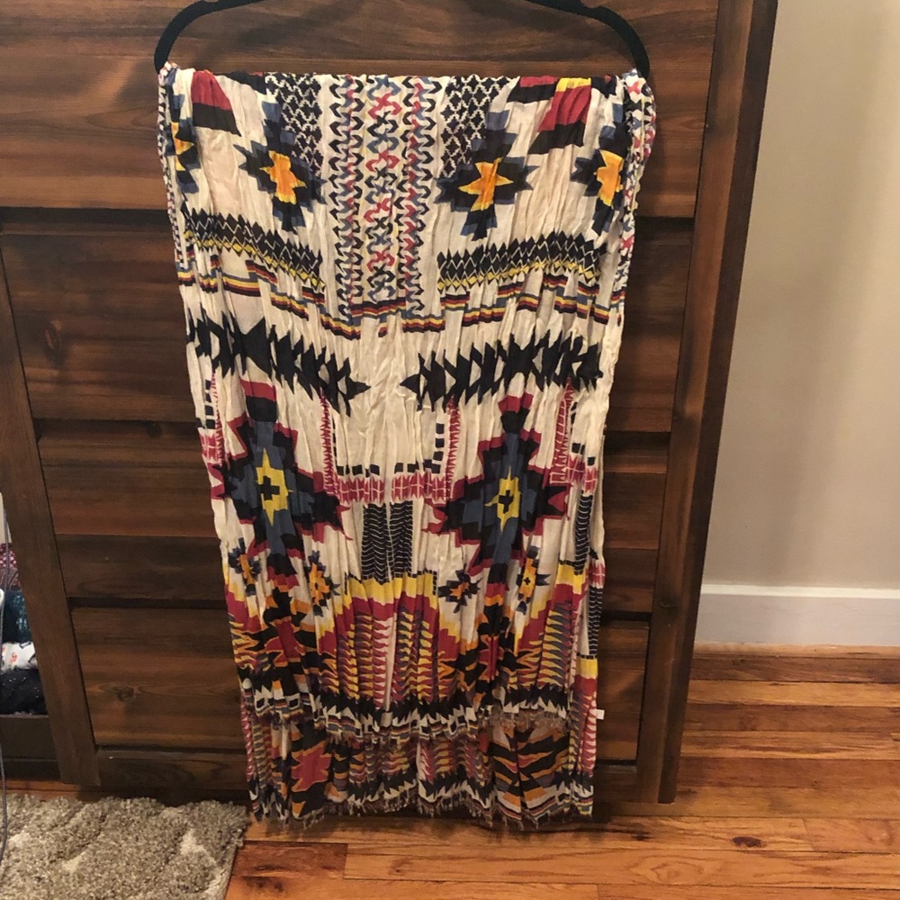 Aztec Tribal Pattern Scarf